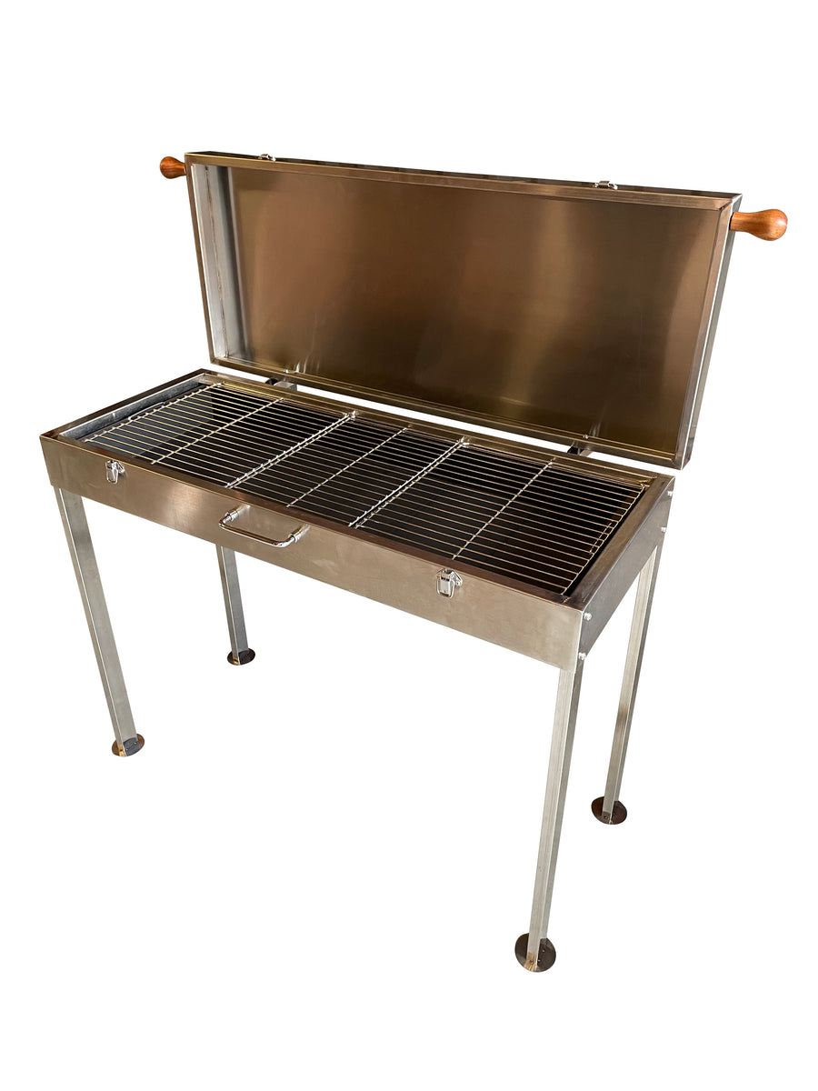 Commercial Stainless Steel Charcoal BBQ UK Made SunshineBBQs