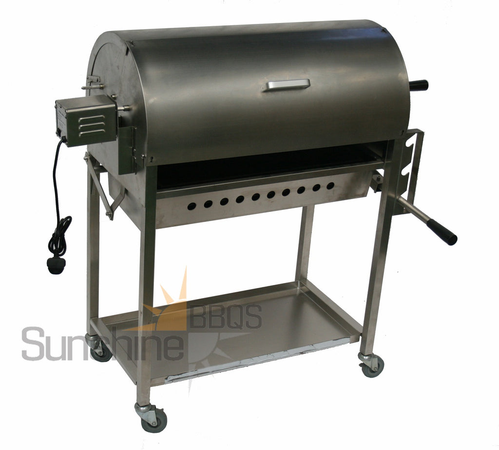 Galaxy Charcoal Adjustable BBQ with Spit