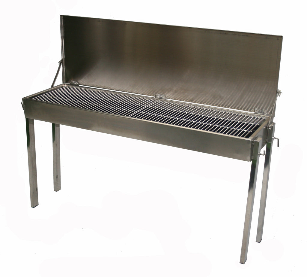 Large Stainless Steel Charcoal BBQ