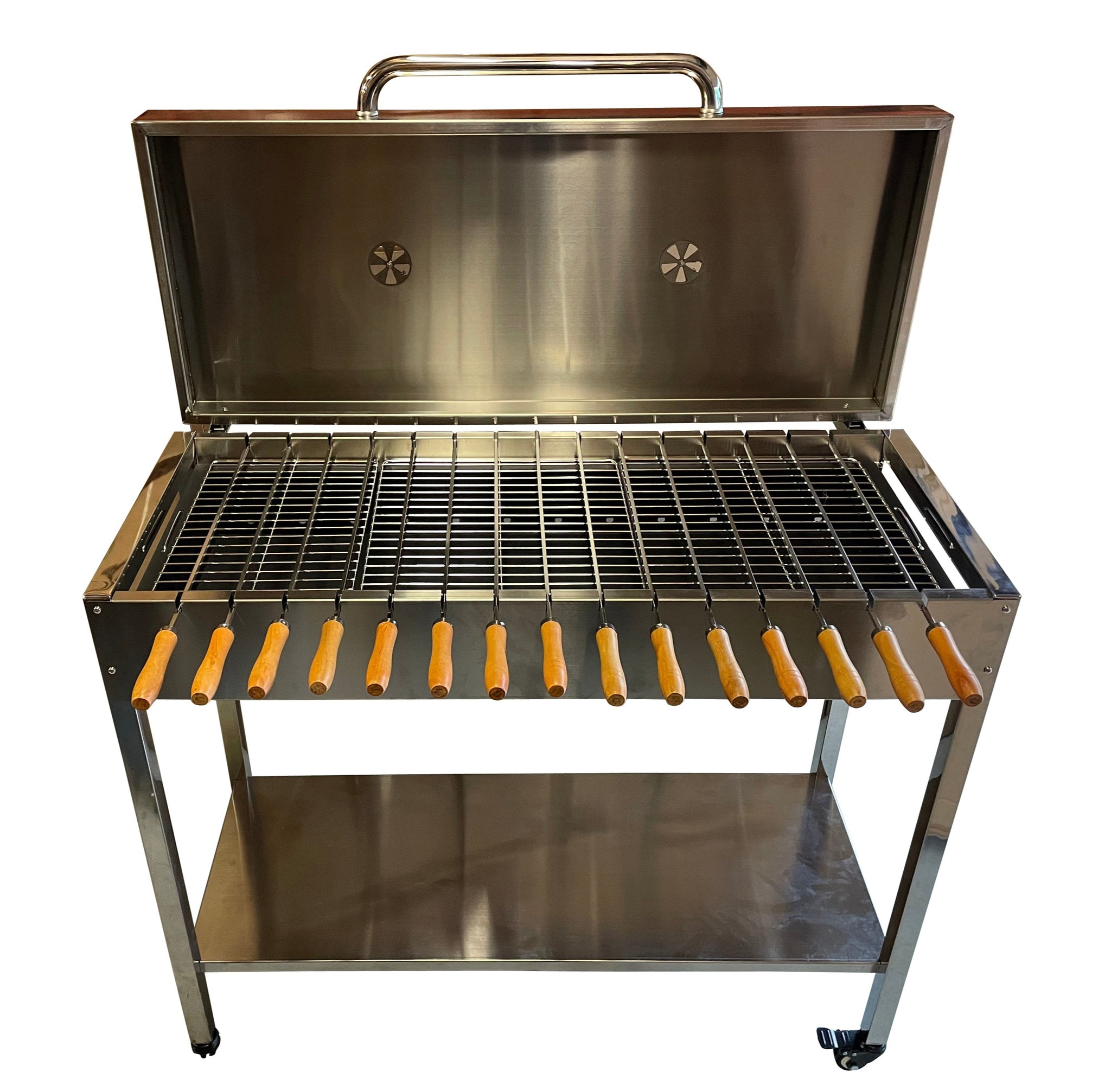 Commercial Stainless Steel Charcoal BBQ| UK Made SunshineBBQs