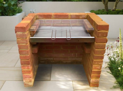 Stainless Steel DIY Brick BBQ Kit 67cm x 40cm Grill New 2018 Design SunshineBBQs
