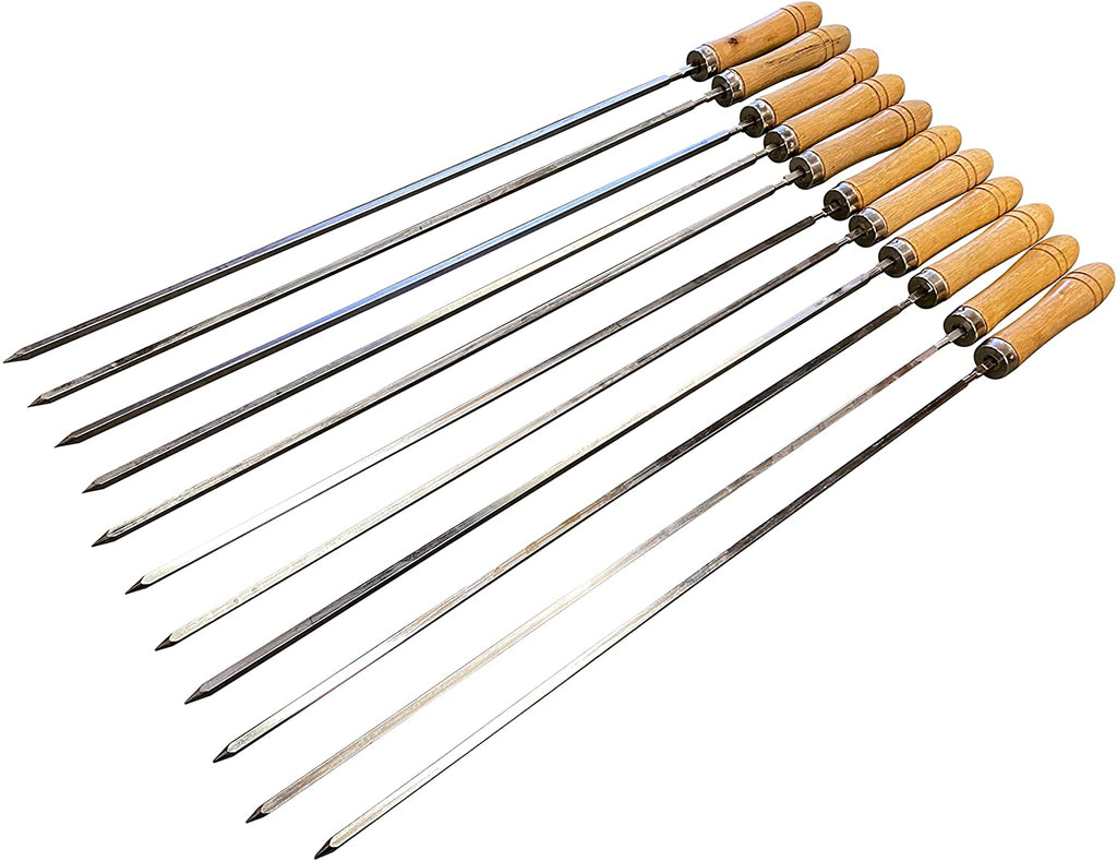 BBQ Rotisserie Kebab Skewers 5mm Square