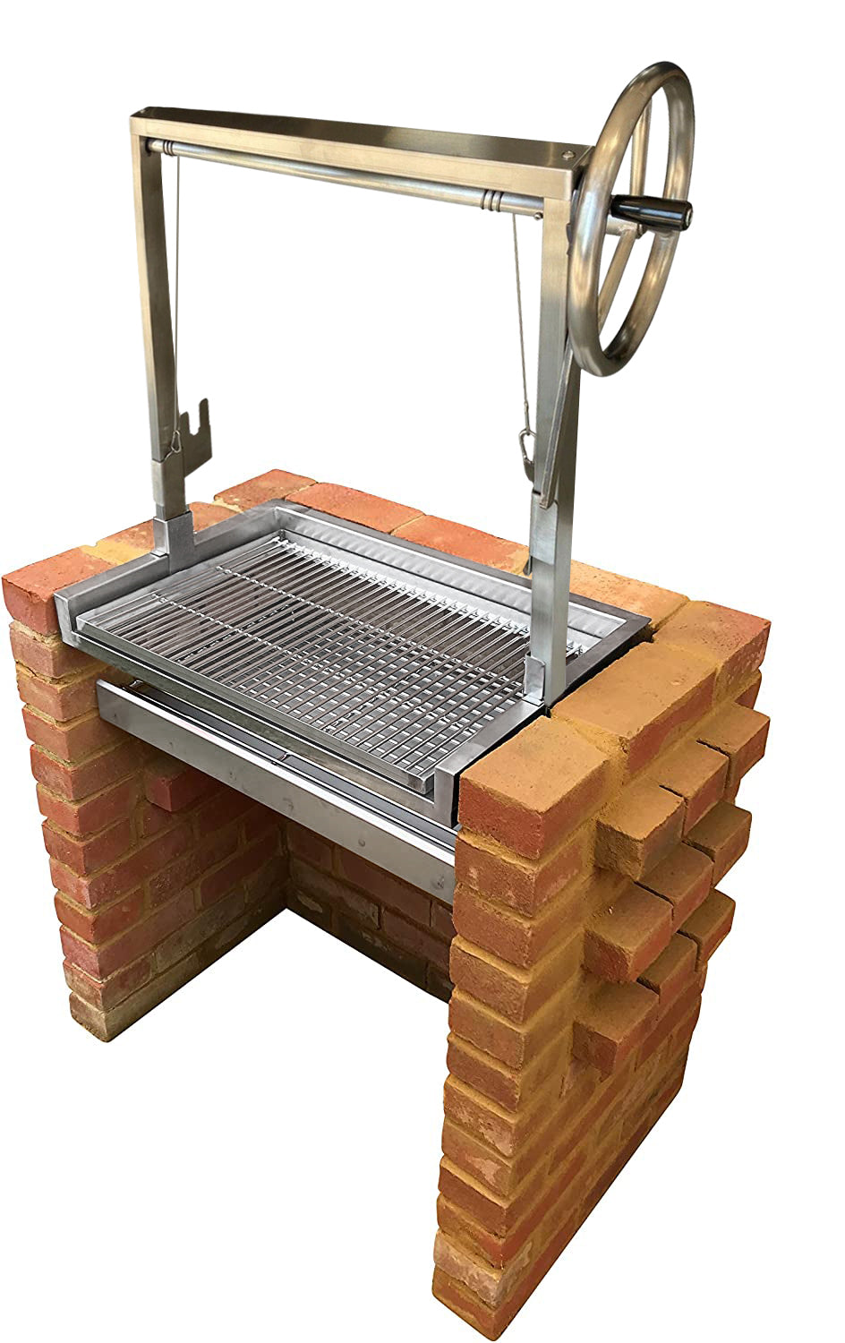 Stainless Built in Brick BBQ DIY Grill Kit with Argentinian