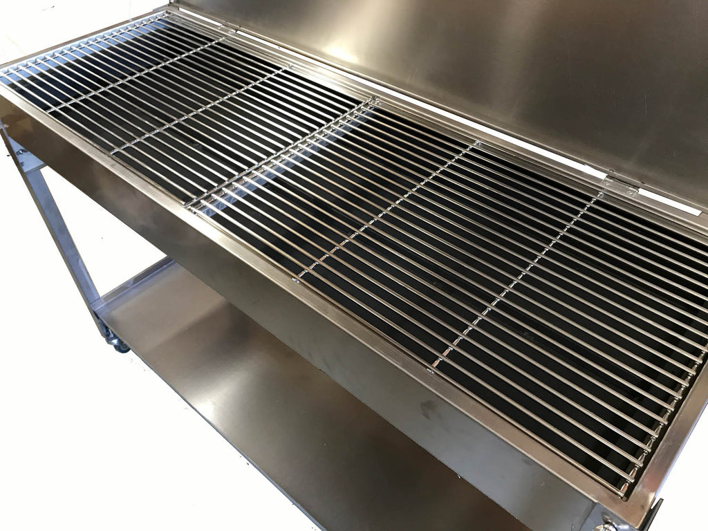 Extra Large Zodiac Stainless Steel Charcoal BBQ
