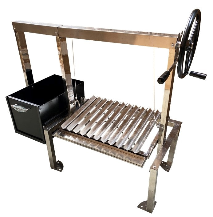 Adjustable height discount grill