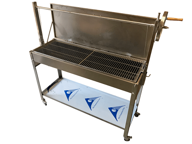Commercial Charcoal BBQ with Height Adjustable Argentinian Grill SunshineBBQs