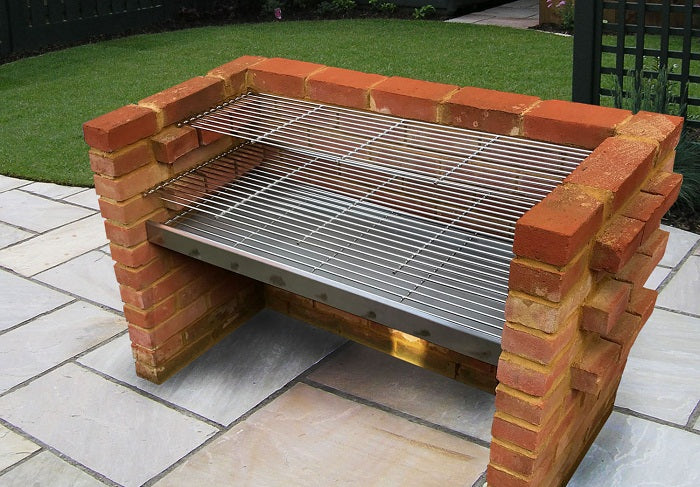 Extra Large Stainless Steel DIY Brick BBQ Kit