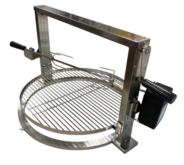 Santa Maria Rotisserie kit & Adjustable Grill for 57cm Kettle BBQ